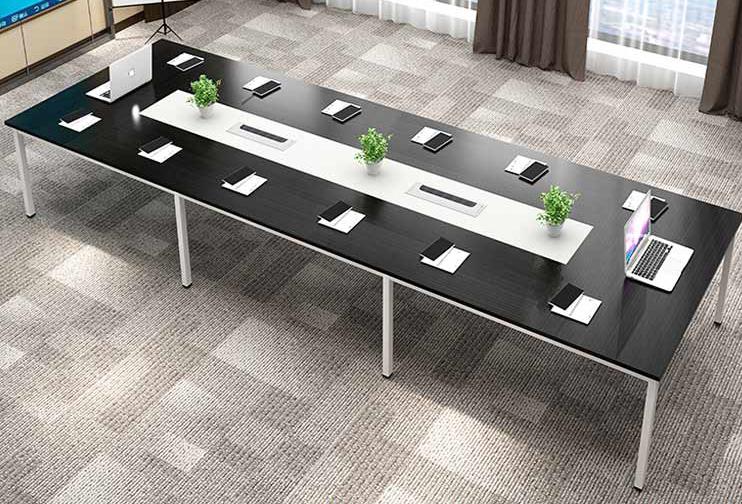 bàn họp chân sắt cho văn phòng 2